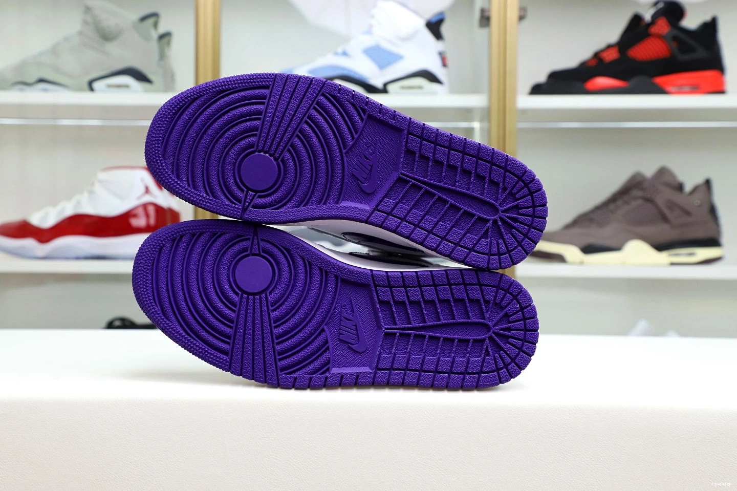 Jordan Purple 1 High OG Air Court 0919
